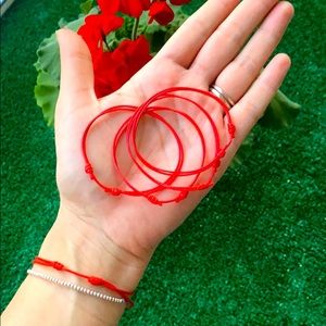 4 Kabbalah OS handmade adjustable bracelets